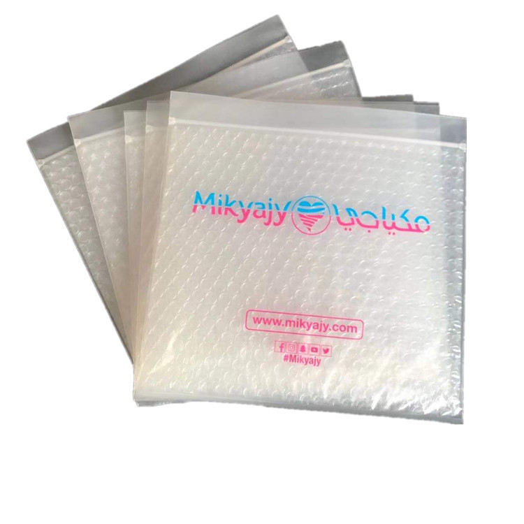 Shockproof Transparent Cosmetic Packaging Bags - Bubble Padded Bone Bags, Bubble Padded Dragon Bone Bags, and Plastic Bubble Bags