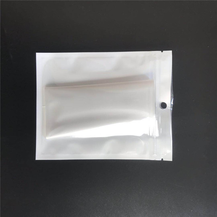 Pearlized Film Yin Yang Bags - One Side Pearlized, One Side Transparent, Composite Pearlized Film Bags for Small Jewelry Packaging