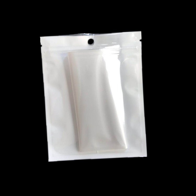 Pearlized Film Yin Yang Bags - One Side Pearlized, One Side Transparent, Composite Pearlized Film Bags for Small Jewelry Packaging