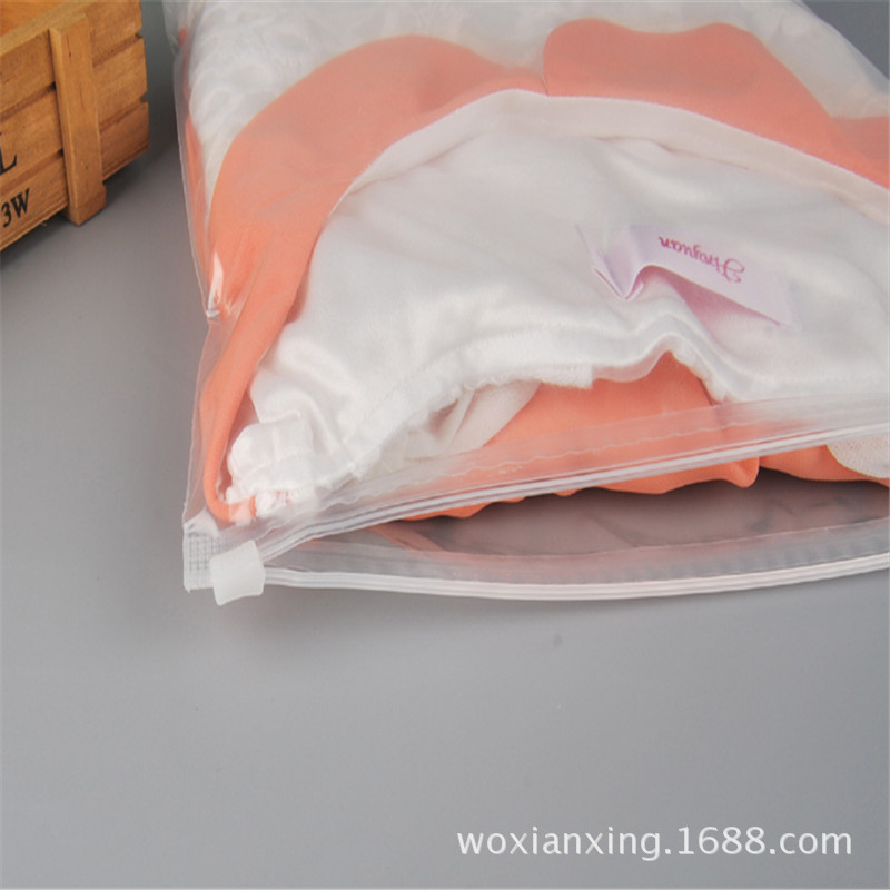 High-Transparency PE Ziplock Bags - Transparent Clothing Zipper Bags - Plastic Clothing Bags for Apparel Packaging - Undergarment Packaging Bags