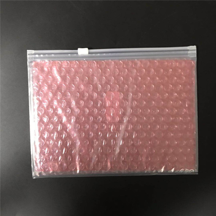 Bubble Ziplock Bags for Cosmetics - Shockproof Packaging with PE Bubble Zipper Bags and Composite Bubble Ziplock Bags