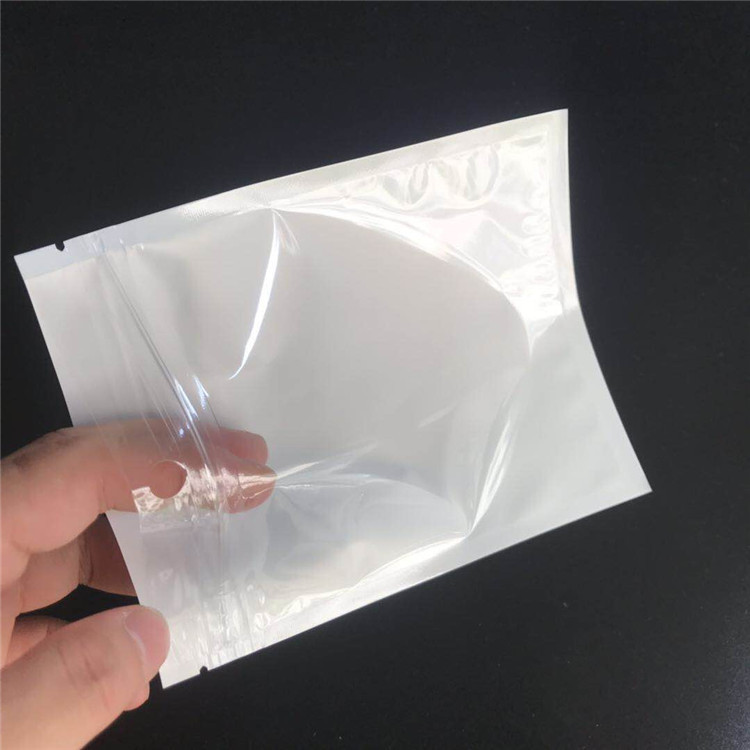 Pearlized Film Yin Yang Bags - One Side Pearlized, One Side Transparent, Composite Pearlized Film Bags for Small Jewelry Packaging