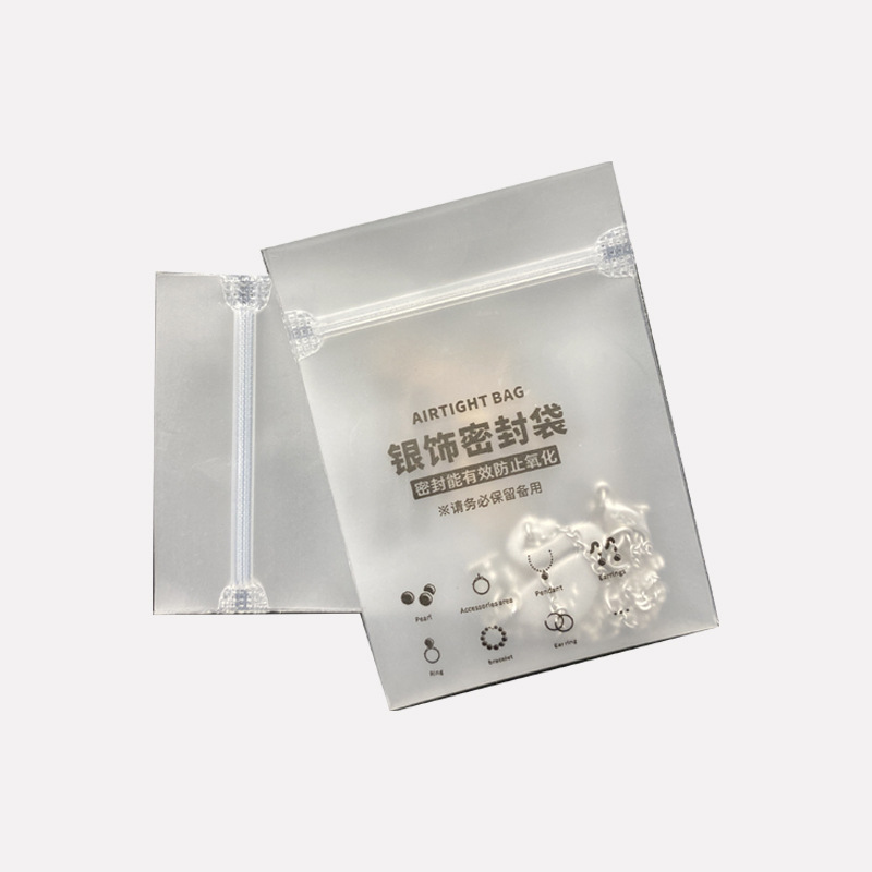 Instantly Enhance Your Jewelry Presentation with CPE Matte Finish Packaging Bags