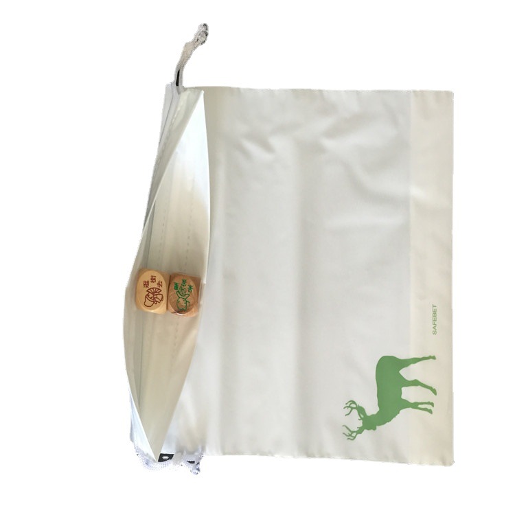 CPE Drawstring Bags - Secure and Versatile Clothing Packaging Solution - PE Drawstring Bags with Frosted Finish - Customizable Travel Bags