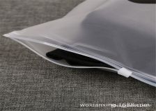 Self-Sealing Zipper Frosted Jilsander Packaging Bags - Clothing Zipper Bags with Warning Labels, Wholesale